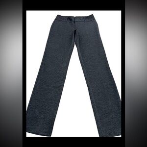 Michael Kors Womens Ponte Pants Gray Size 4 Stretch Career Straight Leg
